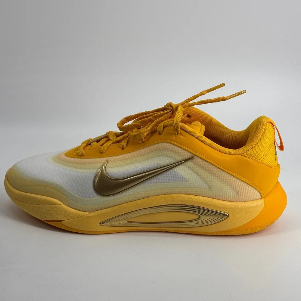 Nike Cosmic Unity 3 Kids 6.5Y University Gold Aja Wilson Basketball DV2757-700